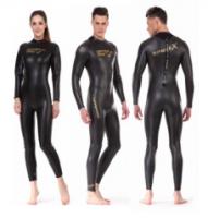 Buy cheap Wetsuit for diving 3.5mm black color from wholesalers