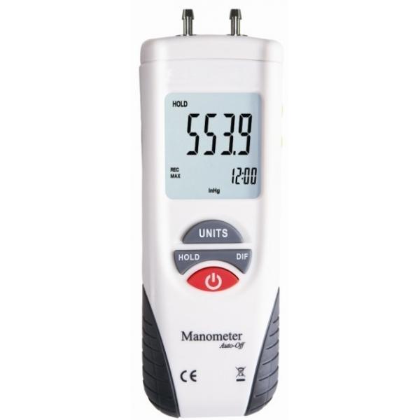 Quality Back light Portable Digital Manometer With Accuracy 0.3 % FSO For Industries for sale