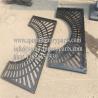 China Foundry Direct Landscape design hardware accessory 100% Recycled Grey Iron Square tree trench grate factory