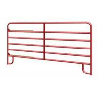 Quality Permanent Pasture Farm Gate Fence / Farm Gate Hinges With Red Powder Coated for sale