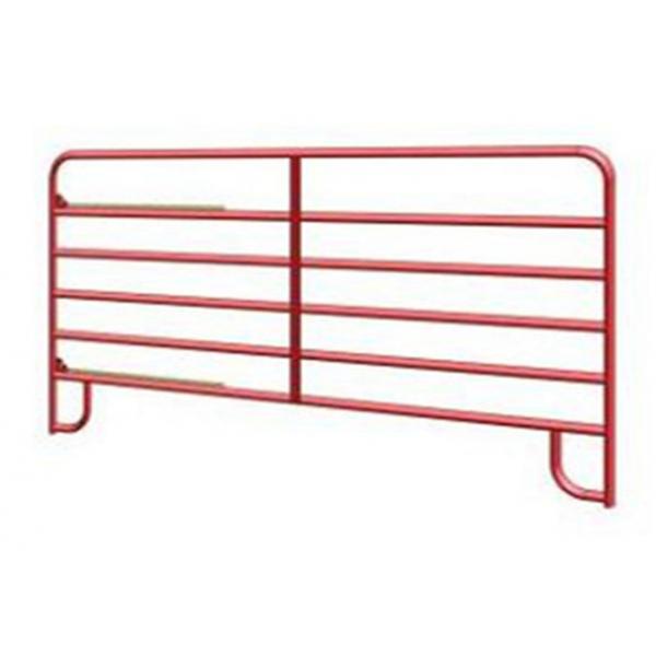 Quality Permanent Pasture Farm Gate Fence / Farm Gate Hinges With Red Powder Coated for sale