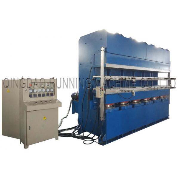 Quality Precured Tyre Tread Vulcanizing Making Machine 500T / Customized Clamping Force for sale