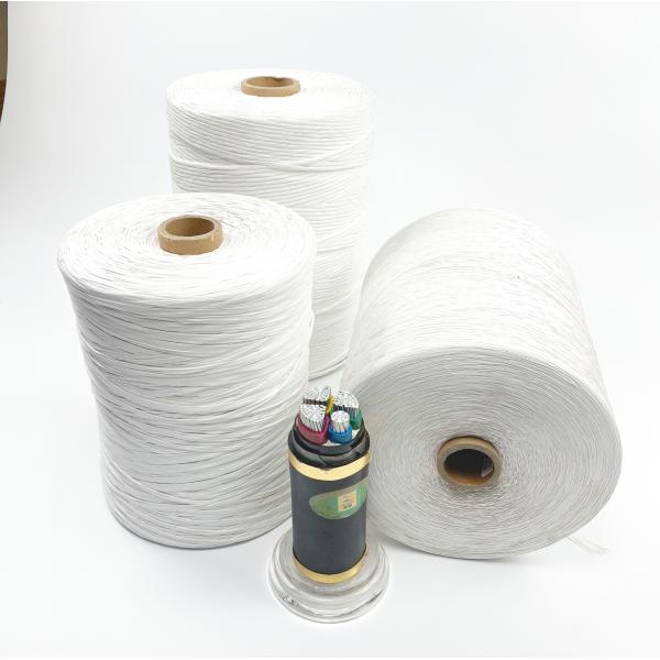 Quality Industrial Grade 1630KD 25mm PP Filler Yarn For Cable And Wire Filling for sale