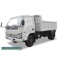 china N Series ISUZU Dump Truck 7 Tons Garbage Dump Truck All Terrain Tires
