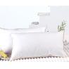 China Gold-Piping Cotton Hotel Down Feather Pillow , Eco-friendly Washed Pillows Wholesale factory