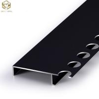 China Shadowline Aluminium Skirting Profile Board For Interior Design factory