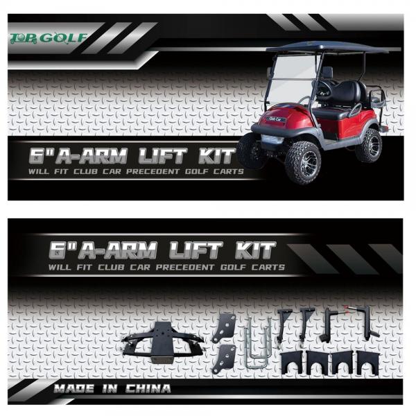 Quality Heavy Duty 6" A-Arm Lift Car Precedent CLUB CAR Lift Kits for sale