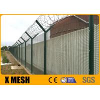 Quality Assembled Corrosion Resistance Anti Climb Prison Fence Hot Galvanized High for sale