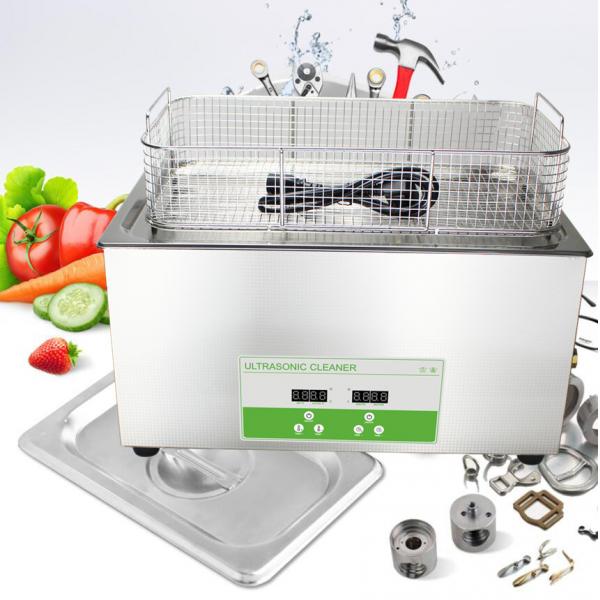 Quality Digital Laboratory Ultrasonic Cleaner With Basket Stainless Steel 304 CE Approved for sale