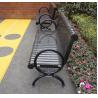 China Powder Coating Sunproof 150cm Cast Iron Garden Park Bench factory