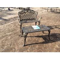 China Outdoor Leisure Cast Iron Patio Dining Sets & Table Bistro Set Customized factory