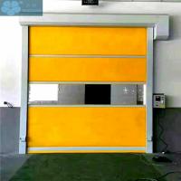 China Industrial 0.7 - 1.2m/s Opening Rapid PVC Roll Up Doors for sale