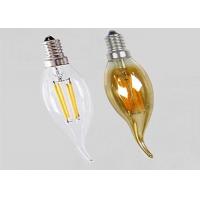 Quality Electric Driven Filament LED Light Bulbs 220V Voltage Glass Material 2700K - 6500K for sale