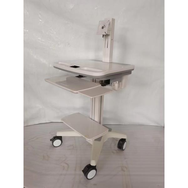 Quality Laboratory Medical Hospital Workstation Mobile Simple Stable computer trolley for sale
