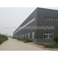 Quality PVC Downpipe Steel Structure Warehouse With Sandwich Panel Wall for sale