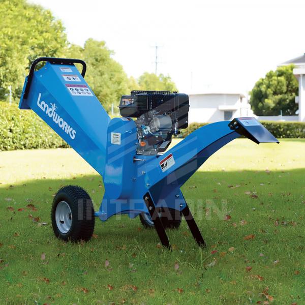 Quality V Shape Construction Rotor Wood Chipper With 4 Inch Chipping Capacity for sale