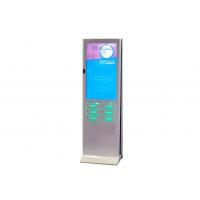 China Advertising Public Coin Operated Multi Cell Phone Charging Kiosk With Safe Lock Box factory