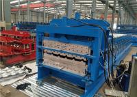 China Energy Saving Glazed Tile Roll Forming Machine 5 KW Low Power Consumption factory