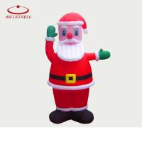 China Christmas customized size inflatable mascot costume customized inflatable Christmas mascot factory