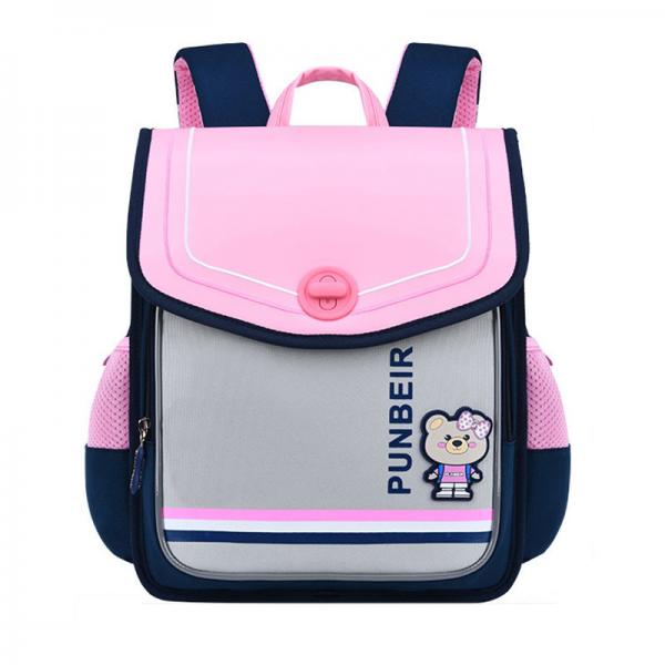 Quality Vertical Leather School Backpacks Waterproof  School Bags For Girls FDA BSCI Certification for sale