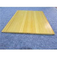 China Yellow PVC Sheets For Walls / UPVC Wall Sheeting / WPC Roof Panels factory