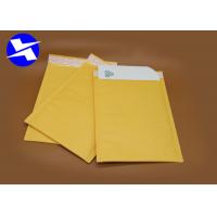 China Lightweight Kraft Paper Bubble Mailers Self Adhesive Tape High Frequency Heat Seal for sale