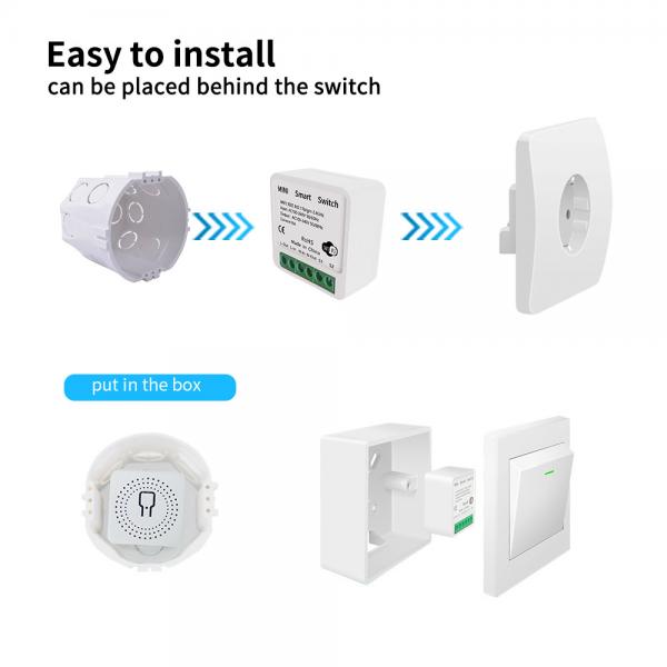 Quality DIY Homekit Smart Switch MINI Smart Home Modifier Tuya Zigbee Relay Module for sale