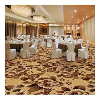 Quality Luxury Banquet Hall PP Wilton Floral Patterned Carpet Woven Carpet In Stock for sale