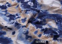 China Two Way Stretch Polyester And Spandex Fabric Geo Wave Print Digital Designs factory