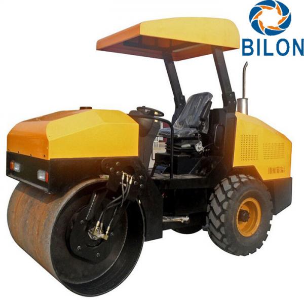Quality 4 Ton Medium Ride On Three Wheel Vibratoty Compactor Road Roller for sale