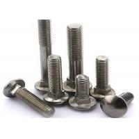 Quality Round Head Square Neck Bolt , Carbon Steel / Stainless Steel Roundhead Bolt for sale