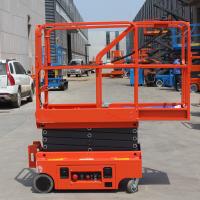 China Portable Scissor Lift With Extendable Platform Lift Height 6m Multi Stage factory