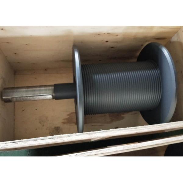 Quality 4 Layers 300kn Crane Winch Drum For Marine Equipment for sale