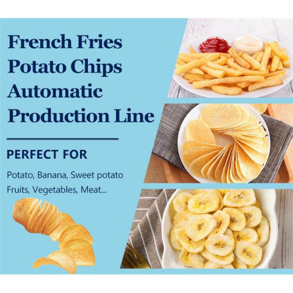 Quality Small Scale French Fries Machine Potato Chips Making Machine PriceHigh for sale