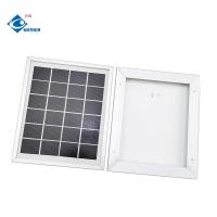 China 2.5W Photovoltaic Portable Solar Panel ZW-2.5W-6VM Mini Glass Laminated Solar factory