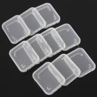 China SD Memory Card  Plastic Packaging Box 48 X 39 X 7.5mm 6.5g With Polypropylene Material factory