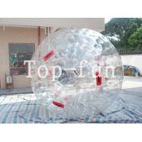 China Water Fun Game Transparent Safety Inflatable Zorb Ball For Sports Playground for sale