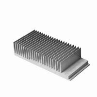 Quality Black Anodized 6063 Aluminum Extruded Heat Sink Profiles High Density for sale