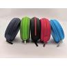 China Colorful Hard Shell Round EVA Earphone Case Zipper Closed Protective Case Durable factory
