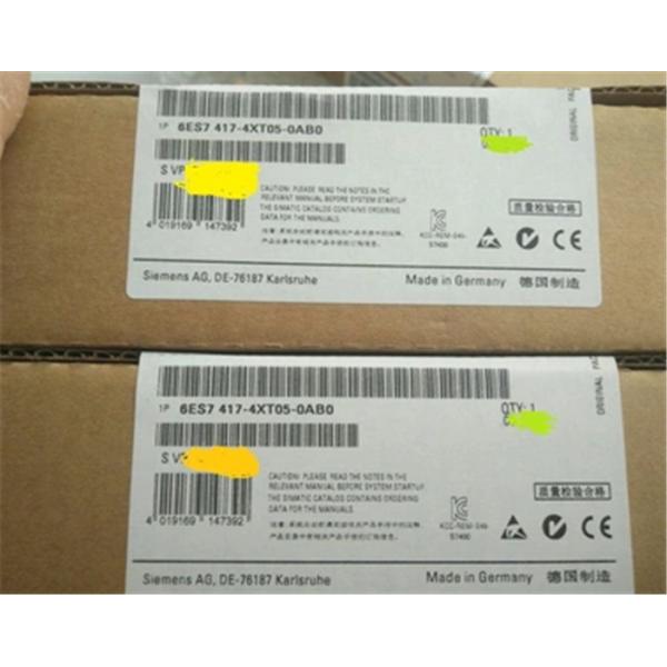 Quality Siemens CPU Industrial Automation Products Central Processing Unit 6ES7417-4XT05 for sale