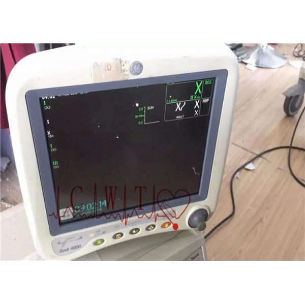 Quality Dash 4000 Monitoring Machine In Icu Bedside Monitor With 12.1in LCD Reconditioned for sale