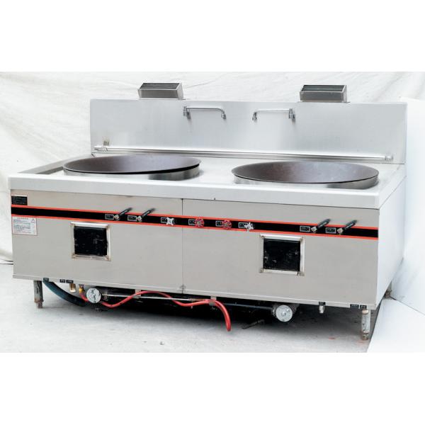 Quality Commercial Chinese Burner Cooking Range 96KW With Double Head For Restaurant for sale