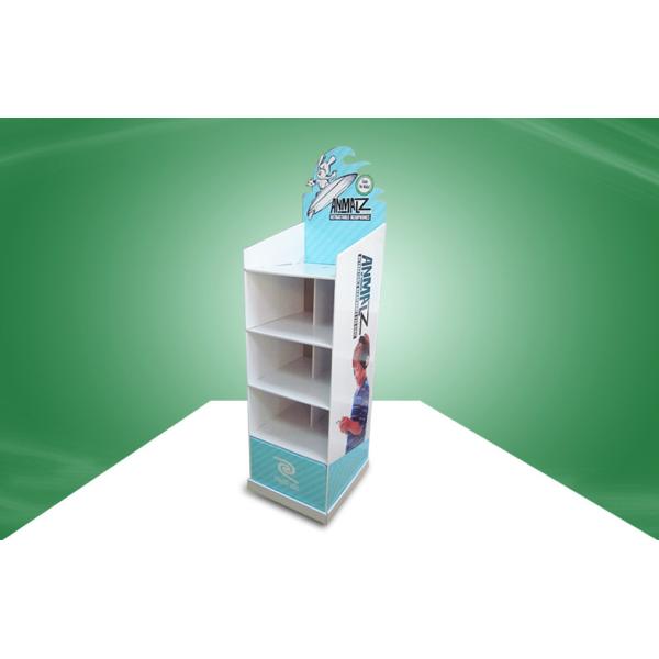 Quality Four Shelves Cardboard Floor Displays for sale