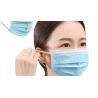 China 17.5x9.5cm Non Woven Face Mask Disposable Anti-virus three layers Medical Mask factory