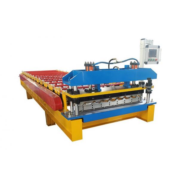 Quality Galvanized Corrugated Metal Roof Tile Making Machine 0.2 - 0.8 Mm for sale
