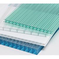 Quality 6mm Transparent Hollow Polycarbonate Panel Roofing Sheet Greenhouse Sheet for sale