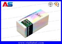 China Laser Holographic 30mL Bottle Boxes Cardboard Paper / PET / PVC Material factory