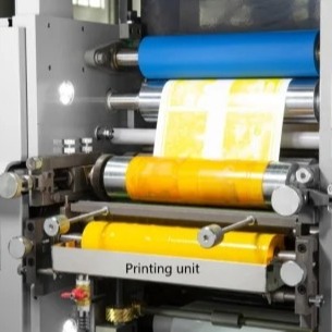 China High Speed Flexo Label Printing Machine for Precision Printing,80m/min Printing speed,30 Gross power,kwflexo printing factory