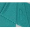 China Heather Green Cationic Jacquard Jersey Knit Fabric Soft With Butterfly Holes factory