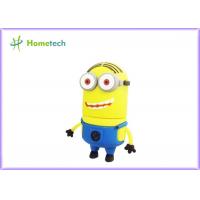 Quality 2GB Customized USB Flash Drive / Yellow & Blue Minions 4GB Lovely USB Flash for sale